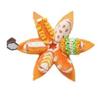 Genérico Juguetes Sonoros para Perros | Divertida Calabaza Interactiva con Sonido Suave Y Papel Crujiente - Juguete De Peluche | para Viaje Playa Hogar Interior Exterior Familia Amigos