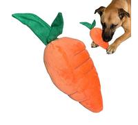 Genérico juguetes suaves para perros | forma de zanahoria interactiva para dentición, juguetes para chupar para perros pequeños - para entrenamiento para tiro con cuerda casa pensión