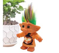 Genérico Juguetes Troll Pequeños | Figuras De Acción Navideñas - Adornos Decorativos de Escritorio, Decoración Festiva, Figuritas Retro Coleccionables para Niños Coleccionistas Adultos