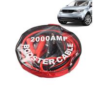 Genérico Jumper Cables - 2000A Portable Heavy Duty | Jumper Cables with Adapter for Motorcycle, ATV, Car, Mower, Trailer, Powersports, Golf Cart, Lawn Equipment, Electric Bike, Emergencies Use