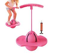Genérico Jumping Ball for Kids - Balance Bouncy Ball with Handle | Bouncy Balls | Balance Jumping Balls for Indoor Outdoor Recreation, Living Room Bedroom Study Playroom Playground Garden Yard