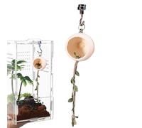 Genérico Jumping Spider Shelter - Metal Magnetic Shelter House | Jumping Spider Cage Decor | For Hermit Crab Small Animals,or Small Pets Such As Spiders, Mantises, Crickets, Scorpion