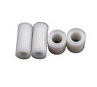 Genérico Junta de nailon sin rosca ABS blanca, columna de aislamiento hueca circular M3 M4 M5 M6 M8, adecuada for placa PCB, 10/20/50 piezas(25mm,ID4.2x OD.7 (50pcs))