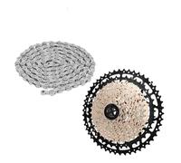 Genérico K7 Cassette de Bicicleta Rueda Libre 8V 9V 10V 11V 12V Cadena Volante Carretera(11SPEED 11-42T)