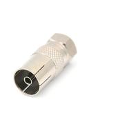 Genérico Kabel-TV-Anschlüsse | F-Typ-Stecker auf RF-Buchse RF-Video-TV-Kabeladapter | Antennenanschluss Koppler Konverter Ersatz für Atari 2600 TV/7800 /Coleco/Commodore Game System