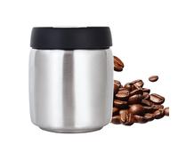Genérico Kaffeedose - 800 Ml, 1200 Ml Vakuum Kaffeedose, Kaffeebohnen Behälter Aus Edelstahl, Luftdichte Vakuumbehälter Zur Kaffeeaufbewahrung | Für Kaffeesatz, Zucker, Tee, Trockenwaren, Nüsse, Mehl