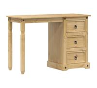 Generico kangqiling - Tocador Corona de 110 x 47 x 75 cm, de madera maciza de pino, marrón, 4005685