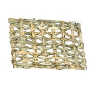 Genérico Kaninchengrastunnel - Escondite de hierba para conejos ecológico, cómodo juguete para madriguera para mascotas, material natural flexible | Espacio saludable para roer y esconderse con un aco