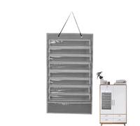 Genérico Karate Belt Display Rack - Belt Display, Wall Mounted 8 Belts Rack with Dust Cover | Karate Beltt Diisplay, Easily Insert and Remove For Kids and Adults