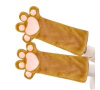 Genérico Katzenpfoten Handschuhe - Rollenspiel Zubehör, Kostüm Winter, Halloween Bühne, Comic Convention, Erwachsene Jugendliche | Teenager Erwachsene