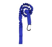 Genérico Kayak Fishing Rod, 80cm Coiled Lanyard Stretchable Strap, Lightweight Canoeing Fishing Pole Rope, Nylon Elastic Alloy Buckle Accessories for Paddle, Kayak