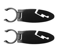 Genérico Kayak Paddle Clip - 4.33 Inch 2 Pack Paddleboard Clip | Paddleboard Clamps Paddle Clips | Paddleboards Kayak Accessory For All Paddleboards and Kayaks. Abs,16g per Pair.