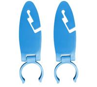 Genérico Kayak Paddle Clip - 4.33 Inch 2 Pack Paddleboard Clip | Paddleboard Clamps Paddle Clips | Paddleboards Kayak Accessory For All Paddleboards and Kayaks. Abs,16g per Pair.