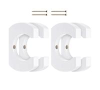 Genérico Kayak Paddle Mount, Wall Storage Oar Holder Set, 4 Piece Secure Hanging System, Heavy Duty Steel Bracket Build, Space Saving Garage Design Style, Garage Shed Basement Use for Canoe