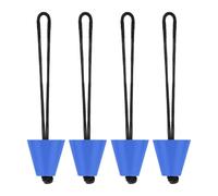 Genérico Kayak Plugs for Holes 1.57 Inch Universal 4 Pieces with Lanyard