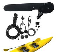 Genérico Kayak Rudder, Lightweight Canoe Steering Kit, Precise Nylon Replacement Parts, 20.08x3.24 Inches, Sturdy, Control System, Ideal for Boat, Fishing, Bass, Ship, Trolling, Canoe, Trailer Use