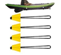 Genérico Kayak Scupper Plugs - Kayak Stopper Plugs,4 Pieces 1.57 Inch Universal with Lanyard | For Canoe Assault Boat Vessels Mooring Water Activities