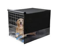 Genérico Kennel Cover - Waterproof Oxford Cloth Sunshade, Breathable Mesh Ventilation Crate Cover | Cage Dog Crate Accessories Small Medium Puppy Cat Kitten Home Living Room Enclosure Sleep