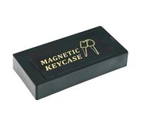 Genérico Key Box, Key Storage, Magnetic Closure Portable Design Secure Hiding Compact Size Easy Access Weatherproof Convenient, Small Box for Home, 3.86x1.93x0.67inches