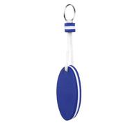 Generico Key Chain, Keyring Pendant, 0.59x3.15x1.38 Inches Size Oval Shape Waterproof Floating Key Holder, Water Sports Accessory for Boating, Fishing, Pool, Lake and River Trip, azul, Fare