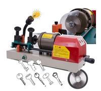 Genérico Key Duplicating Machine Horizontal 110V/220V Auto Feed Electric Locksmith Tool Accurate Key Copyer para Llaves de Coches de Motor Plano portátil Duty Heavy Duty