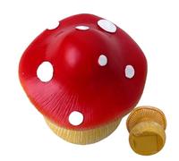 Genérico Key Hiders Outside - Mushroom Shape Secret Container for Cash | Waterproof Resin Storage Box with Hidden Compartment, Garden Yard Patio Porch Flower Bed Decor for Spare Keys Emergencys Items