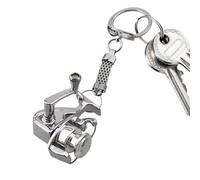 Genérico Key Ring,Colgante De Carrete De Metálico | Llavero En Miniatura De Mochila | Para Cartera Maleta Teléfono Billetero Bolso de Mano Coche Oficina Viajes Fiesta Hogar Escuela