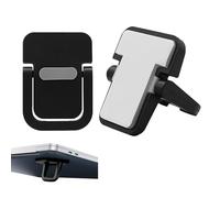 Genérico Keyboard Feet, 4.2x3.8cm Foldable Laptop Stand For Desk, Simple To Carry Invisible Computer Easy To Store Keyboards Stand For Desktop, Tilted Keyboard Riser Set of 2 For Office