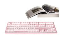 Genérico Keycaps Set, Mechanical Keyboard Accessories, PBT Translucent Design, Aesthetic Replacement Kit, Ideal for Streamers, Typing Enthusiasts, Custom Builds, and Desk Setup Collections, 20x18x3cm