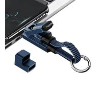 Genérico Keychain Charging Cable - 65W 4 In 1 Power Data Link Cable, Digital Display Fast Charge Cord | multii Connector Energy Transfer Solution For High Speed Device syncc Utility Backpacking Trips