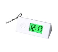 Genérico Keychain Digital Clock, Portable Clip Watch, Versatile Abs Material, High Contrast Display, Lightweight Design, Ideal for Activities Daily Use Sports Accessories, 5.6x2.1x2.3cm