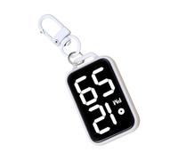 Genérico Keychain WatchElectronic - Accurate Touch Screen Timepiece, Digital Chronograph, Carabiner Fob Timepiece | Backpack Accessory Digital WatchFor Students, Adults, Teens, Commuting, Meetings