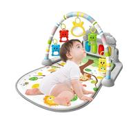 Genérico Kick and Play Piano Gym 75cm Activity Mat with Lights Music | Soft Play Mat With Musical Keyboard And Hanging Toys For Sensory Development. Great For Tummy Time And Motor Skills.