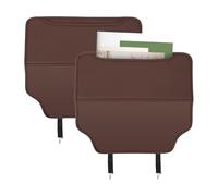 Genérico Kick Mats Back Seat Protector - 2 Pieces Car Seat Cover | Heavy Duty Waterproof Mat with Non Slip Backing Easy Installation Build for Cats Dogs Pets Vehicle Interior Travel Protection