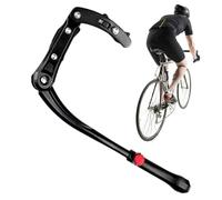 Generico Kick Stand, Adjustable Non Slip Aluminium Alloy Bicycle Support Stand, Portable Road Bike Accessory For Adults Kids Balance Cycling Biking Riding Road Indoor Outdoor Floor Parking Use