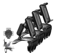 Genérico Kicklo Phone Holder, Plixorahub Car Phone Holder Mount, 360 Degree Rotatable Car Dashboard (Upgrade Clip Never Fall), for Fits 4”-7” Phones (3-PCS)