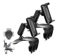 Genérico Kicklo Phone Holder, Plixorahub Car Phone Holder Mount, 360 Degree Rotatable Car Dashboard (Upgrade Clip Never Fall), for Fits 4”-7” Phones (2-PCS)