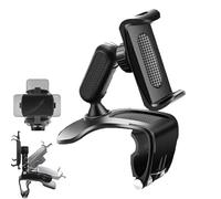 Genérico Kicklo Phone Holder, Plixorahub Car Phone Holder Mount, 360 Degree Rotatable Car Dashboard (Upgrade Clip Never Fall), for Fits 4”-7” Phones (1-PCS)