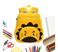 Genérico Kids Backpack Cartoon 2 Compartments Bag Large Capacity Waterproof | Cute 3D Animal Schoolbag for Books Water Bottles Pencils School Picnics Daycare Preschool
