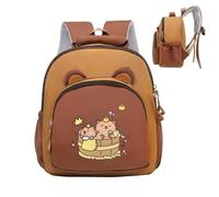 Genérico Kids Backpack - Cute Capybara Design, 10 Inch Small Bag