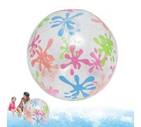 Genérico Kids Beach Ball Toy, Inflatable Water Game Ball, 31.5 Inches, Lightweight Air-Filled Design, Durable PVC Material, Party Favour for Adults, Holiday Backyard Hotel Use