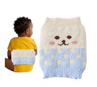 Genérico Kids Belly Button Wrap,22x26cm Cartoon Plush Waist Support |Moisture-Controlled Winter Waist Support Belly Wrap | For Relief Comfort Cold Weather Indoor Nursery Home Travel Daycare