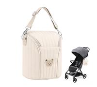 Genérico Kids Bottle Tote - Portable Insulation Pouch | Feeding Bag with Fun Pattern Multifunctional Storage for Bottles Snacks Food Travel Play Stroller School Nursery Lightweight Handle Waterproof