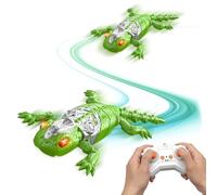 Genérico Kids Crawler Toy - Funny 360 Degree Rotating Wall Crawling Remote Control Gecko, Interactive Stem Learning Toy, Durable Battery Operated | Kids Crawler Toys For Preschoolers Pupils