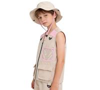 Genérico Kids Fishing Vest With Pockets Washable Outdoor Costume