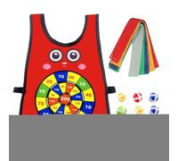 Genérico Kids Game Ball, Sticky Throwing Toy Set, Interactive Toss and Catch Game for Outdoor, Park, Indoor, Picnic, School, PE, Lawn Activities, Group Fun, Party, Family Games, 30x20x6 Cm