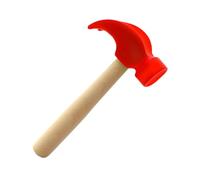 Generico Kids Hammer Toy - Simulation Kids Hammer Toy | Realistic Maintenance Tools | Wooden Hammer Toy | Portable Pretend Hammer for Enhances Fine Motor Skills & for 3+ Kids (Wooden)