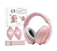 Genérico Kids Hearing Protection Safety Earmuffs | Safety Hearing Ear Muff | Noise Cancelling Passive Adjustable Comfort, Portable Ear Muffs for Concerts, Air Shows, Study, Firework