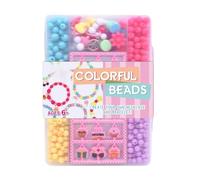 Genérico Kids Jewelry Making Kit - 4800+ Pieces Bead Set for Bracelet, Necklace with 44 Pendants, Storage Case for Handcraft Activities, Arts Crafts, for Children Boys Girls, Toddler Son Daughter