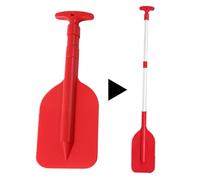 Genérico Kids Kayak Paddle - 449g Telescopic Canoe, Youth Rowing, Lightweight Aluminum Shaft, Ergonomic Anti Slip Grip Durable Adjustable Design Extended Reach Comfort Control Water Sports Access